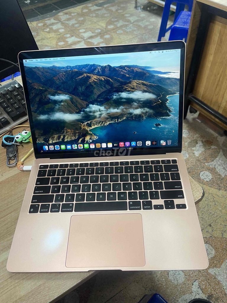 Apple Macbook Air M1 8GB/256GB Vàng hồng. Mua bán Laptop tại Quận Hai Bà Trưng Hà Nội được đăng bởi Sang hình 1