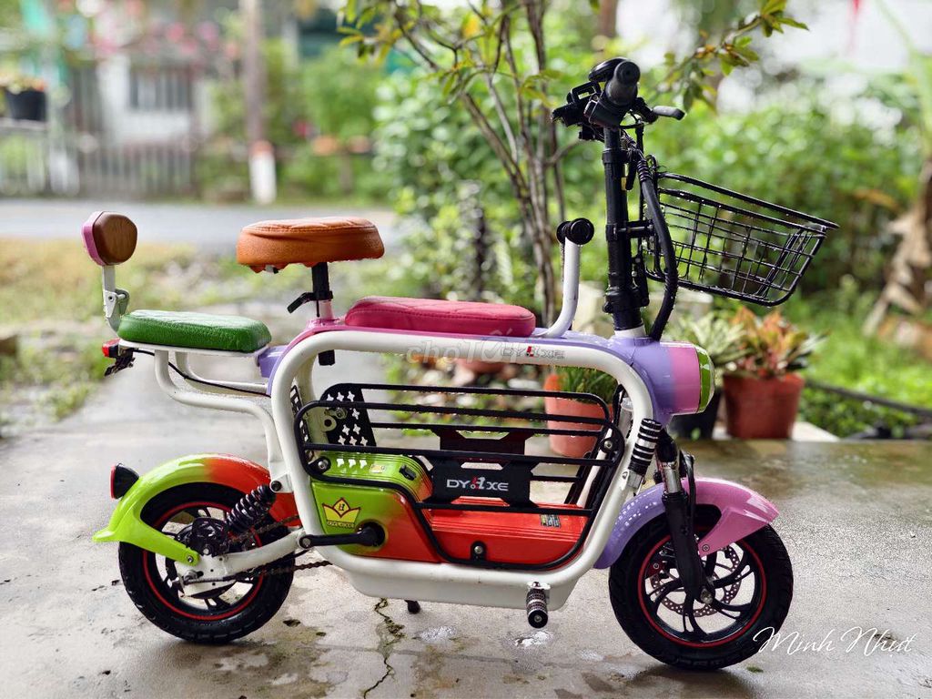 Xe đạp điện hotgirl 3 yên odo 1100km. Mua bán Xe điện tại Quận Bình Thuỷ Cần Thơ được đăng bởi Beo beo hình 2