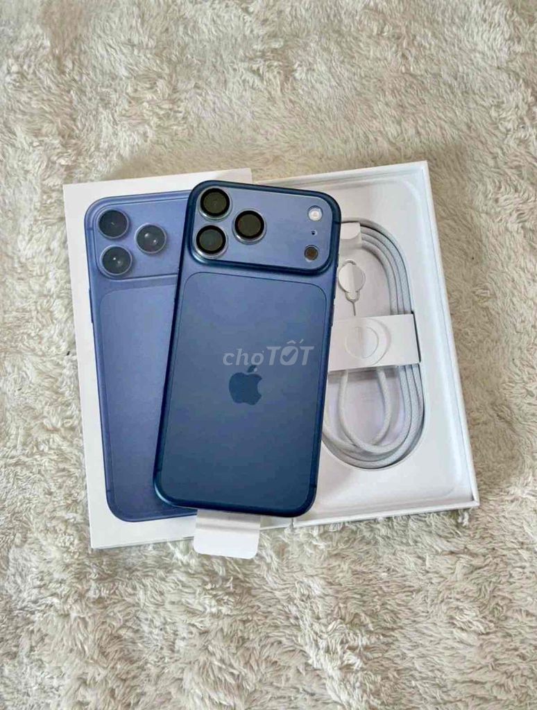 iPhone 17 Pro Max 512GB Xanh FULLBOX BH APPLE 2026. Mua bán Điện thoại tại Quận Thanh Xuân Hà Nội được đăng bởi Nguyễn Huy Dũng hình 1