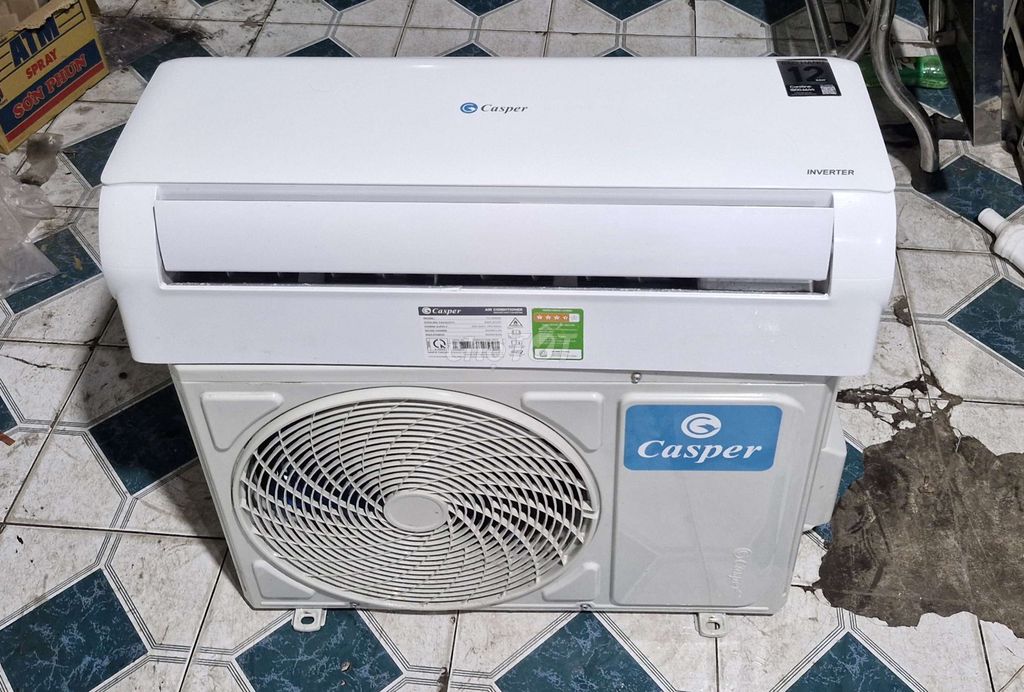 Máy lạnh Casper 1hp inveter mới 95% còn bh hãng