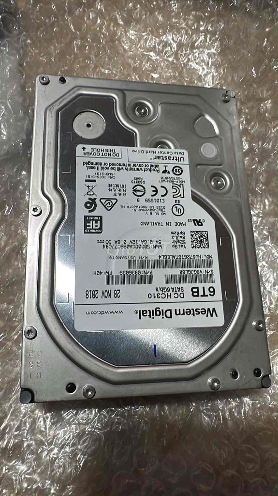 Ổ cứng HDD Western Digital 6TB 3.5 inch SATA III. Mua bán Linh kiện (RAM, Card...) tại Quận Hoàng Mai Hà Nội được đăng bởi Phan xuân Hồng hình 1