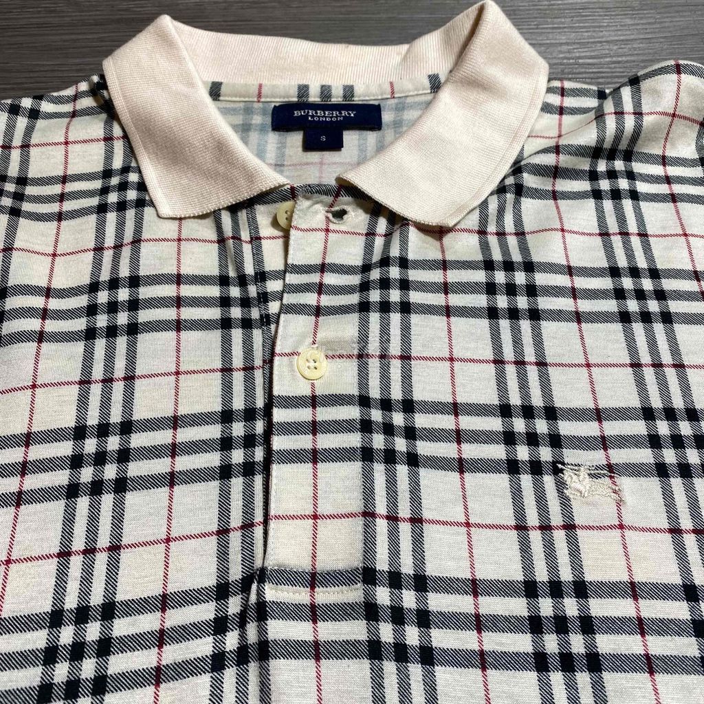 Áo Polo Burberry Nam Trắng kẻ caro. Mua bán Quần áo tại Quận Lê Chân Hải Phòng được đăng bởi Đồ Si Đẹp hình 1