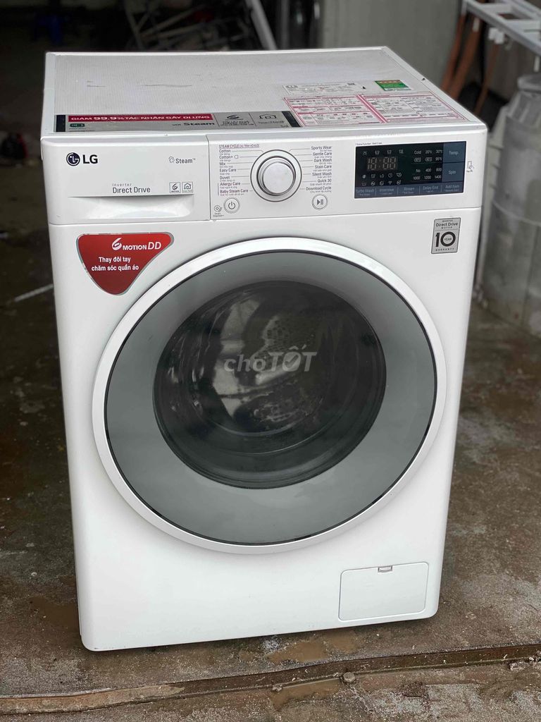 Máy giặt LG inverter lồng ngang 9kg