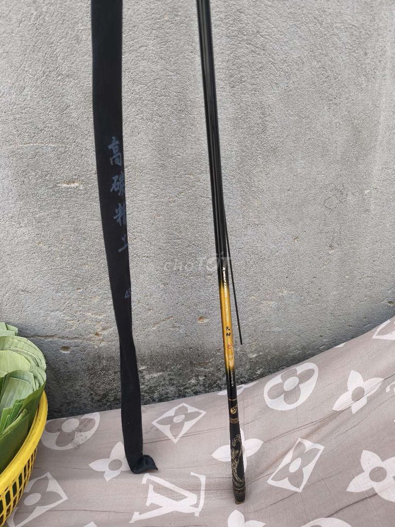 Cần câu tay HUOSHEN Carbon 4m5 4H Đen Vàng Mới. Mua bán Đồ thể thao, Dã ngoại tại Quận Bình Thạnh Tp Hồ Chí Minh được đăng bởi Sưu tầm xưa  hình 1