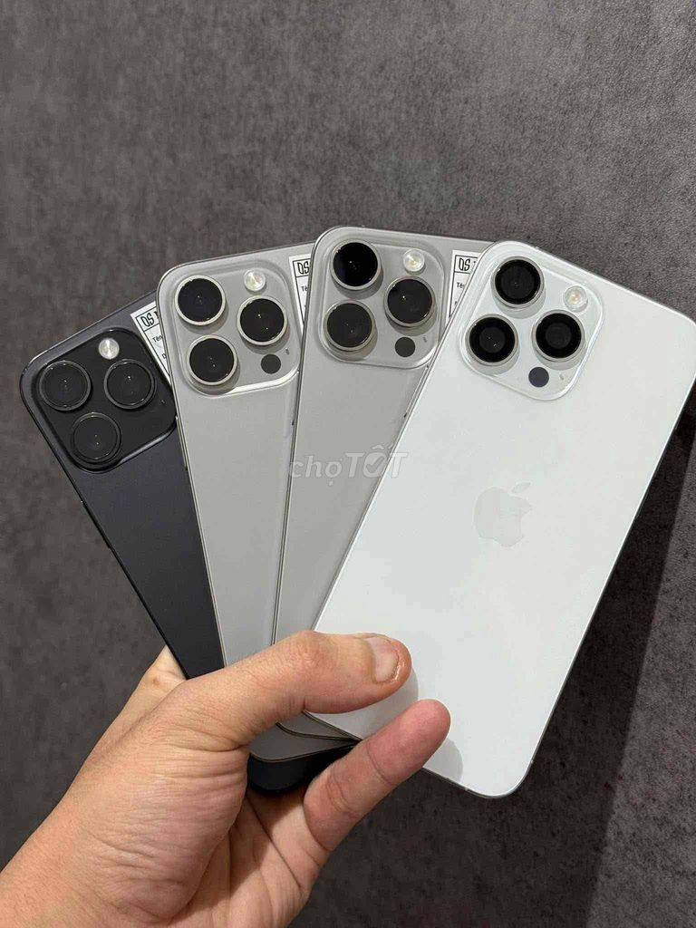 Apple iPhone 15 promax đủ màu Đã sử dụng. Mua bán Điện thoại tại Thành phố Thuận An Bình Dương được đăng bởi iPhone chính hãng uy tín chất lượng hình 1