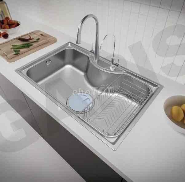 Chậu rửa chén Garis GS15.80 chuẩn phong cách Nhật. Mua bán Dụng cụ nhà bếp tại Quận Thanh Khê Đà Nẵng được đăng bởi Nội thất bếp trọn gói TST  hình 1