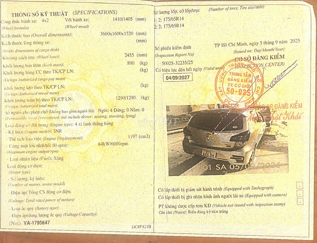 TOYOTA WIGO GAT XE NHẬP 2018, TỰ ĐỘNG 1.2. Mua bán Ô tô tại Quận Tân Phú Tp Hồ Chí Minh được đăng bởi Ô Tô An Khang Thịnh  hình 3