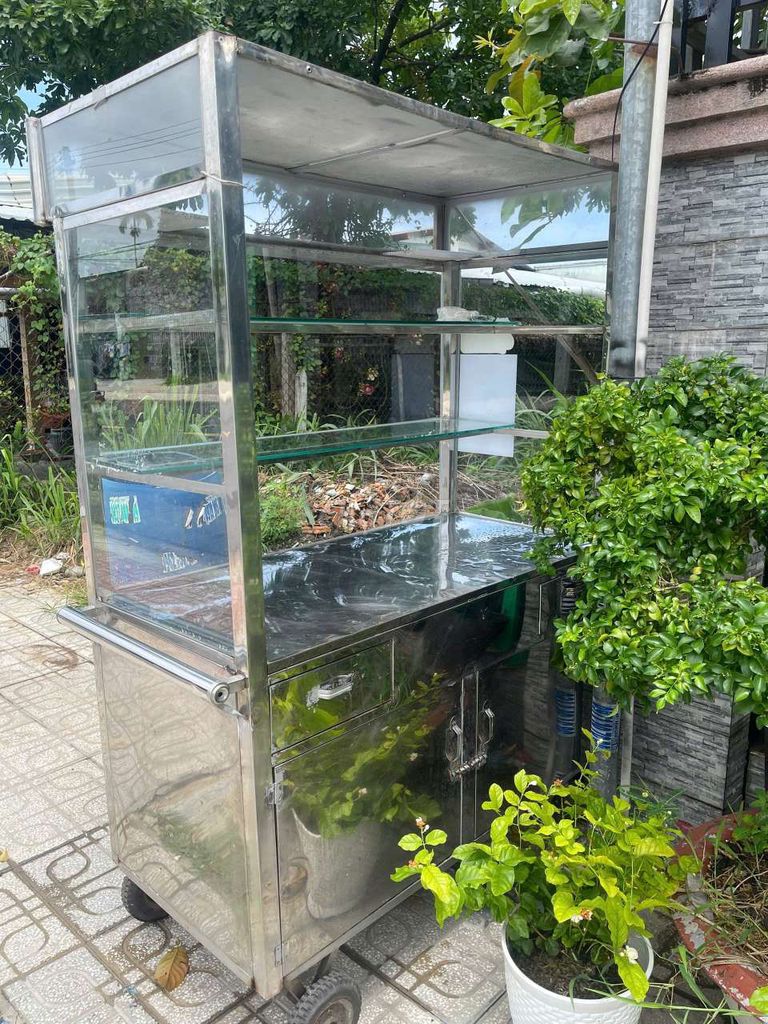 Xe bánh mì Inox 1m8 x 1m2. Mua bán Đồ chuyên dụng, Giống nuôi trồng tại Thành phố Thuận An Bình Dương được đăng bởi VU MARIO hình 1