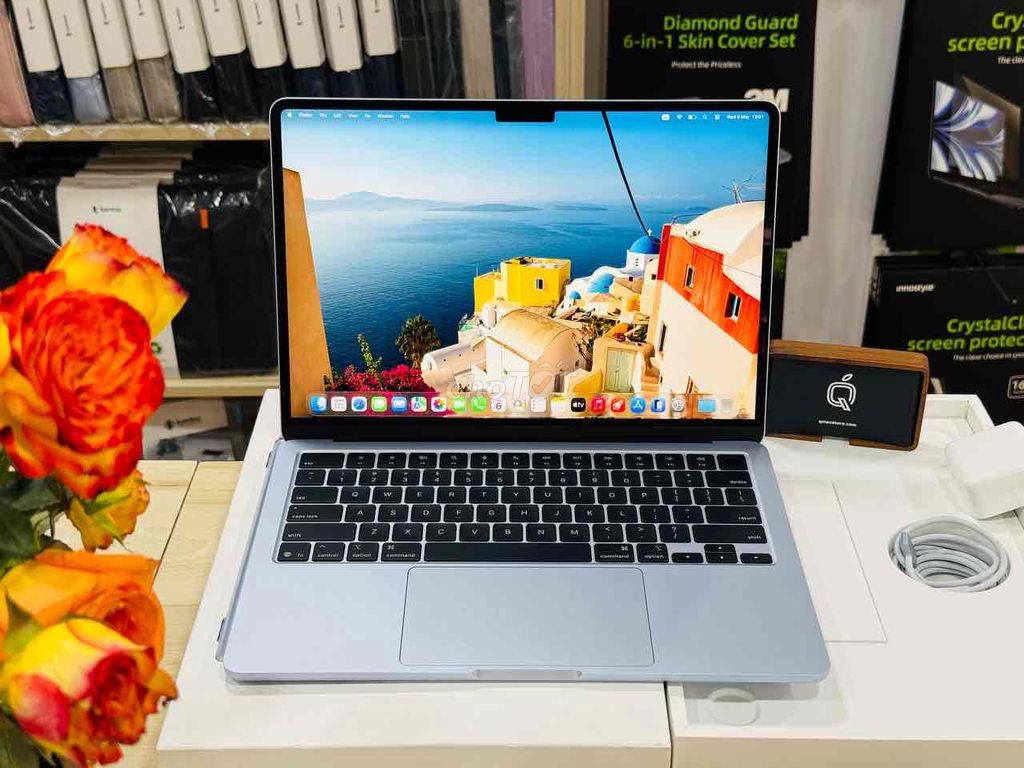 MB Air 13.6” M4 16GB/512GB - Pin 100%, BH 03/2027. Mua bán Laptop tại Quận 3 Tp Hồ Chí Minh được đăng bởi QMac Store hình 1