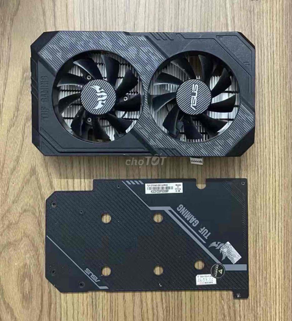 Card đồ họa Asus TUF GTX 1660 Ti 6GB Như mới. Mua bán Linh kiện (RAM, Card...) tại Quận Bình Thạnh Tp Hồ Chí Minh được đăng bởi Cường Nguyễn hình 1