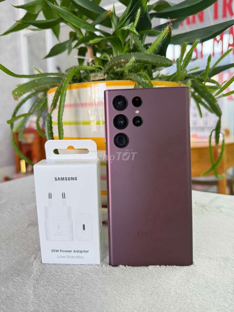 Samsung Galaxy S22 Ultra 128GB Đỏ. Mua bán Điện thoại tại Quận Ninh Kiều Cần Thơ được đăng bởi Di Động Cần Thơ hình 1
