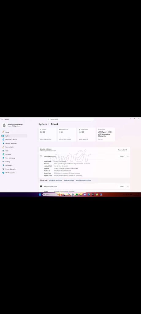 ASUS TUF Gaming AMD Ryzen 5 16GB/462GB. Mua bán Laptop tại Quận Ninh Kiều Cần Thơ được đăng bởi Trọng nhân Nguyễn hình 1