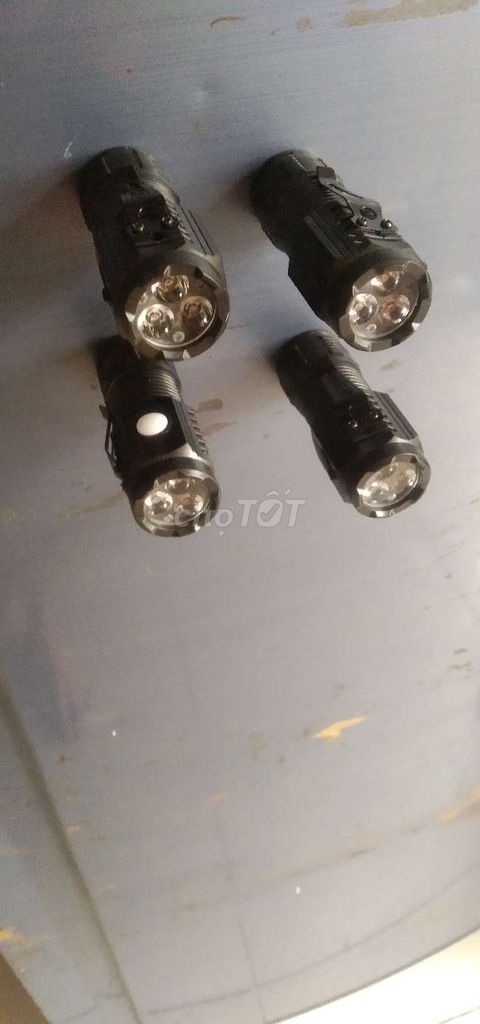 Đèn siêu sáng hợp kim mini nam châm 5 in1sạc typeC