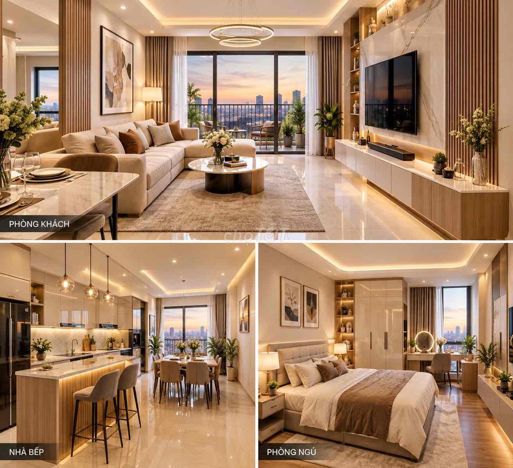 TÂM ĐIỂM AN CƯ ĐẲNG CẤP – CĂN HỘ 2PN BCONS CENTRAL PARK BIÊN HÒA | ƯU