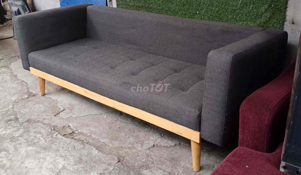 Ghế sofa Xám Vải Gỗ Hiện đại. Mua bán Bàn ghế tại Quận Tây Hồ Hà Nội được đăng bởi Phạm Hồng Phúc hình 1