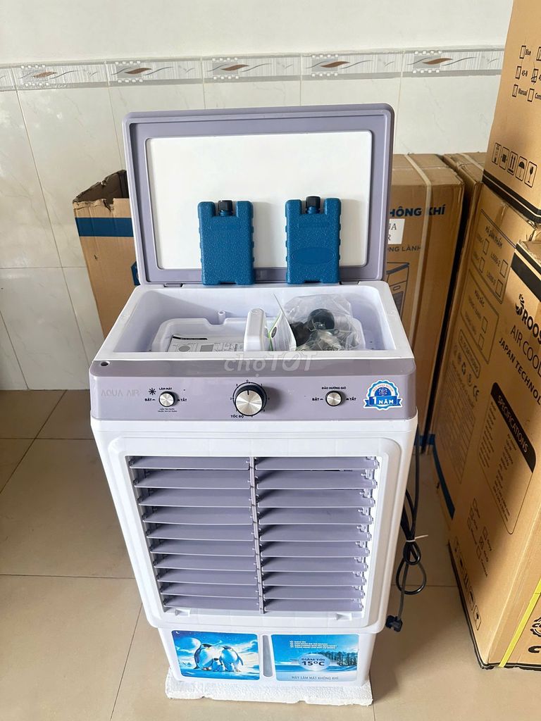 Quạt Hơi Nước 50l Bh 24 Tháng tận nơi. Mua bán Quạt tại Huyện Trảng Bom Đồng Nai được đăng bởi Quạt Hơi Nước Tận Kho hình 1