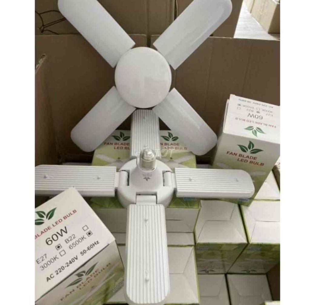 Bóng đèn LED 60W Trắng E27 4 cánh. Mua bán Đèn tại Quận 6 Tp Hồ Chí Minh được đăng bởi Chiêu hình 1