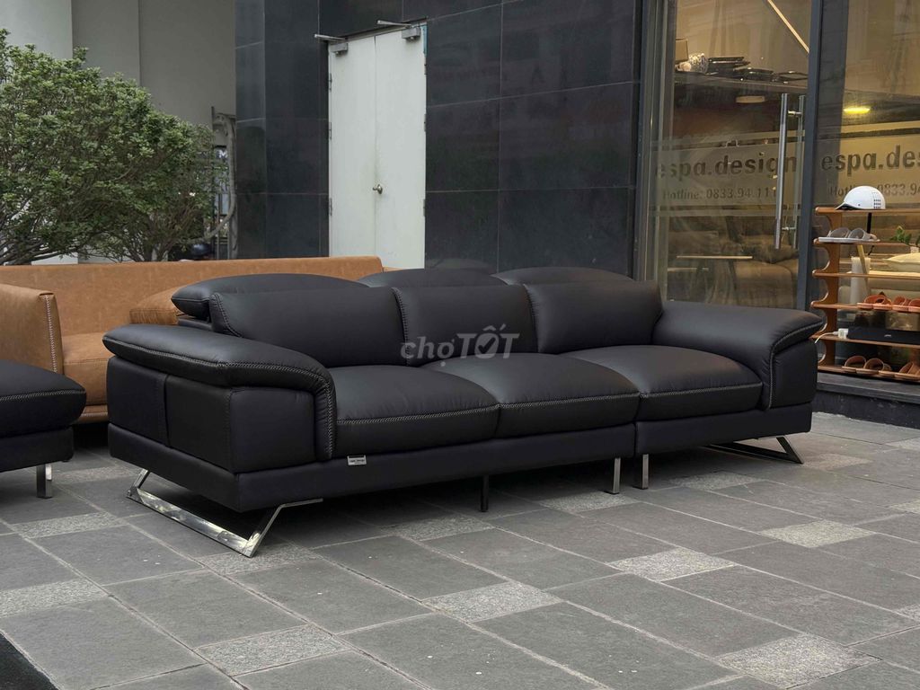 sofa da bò thật