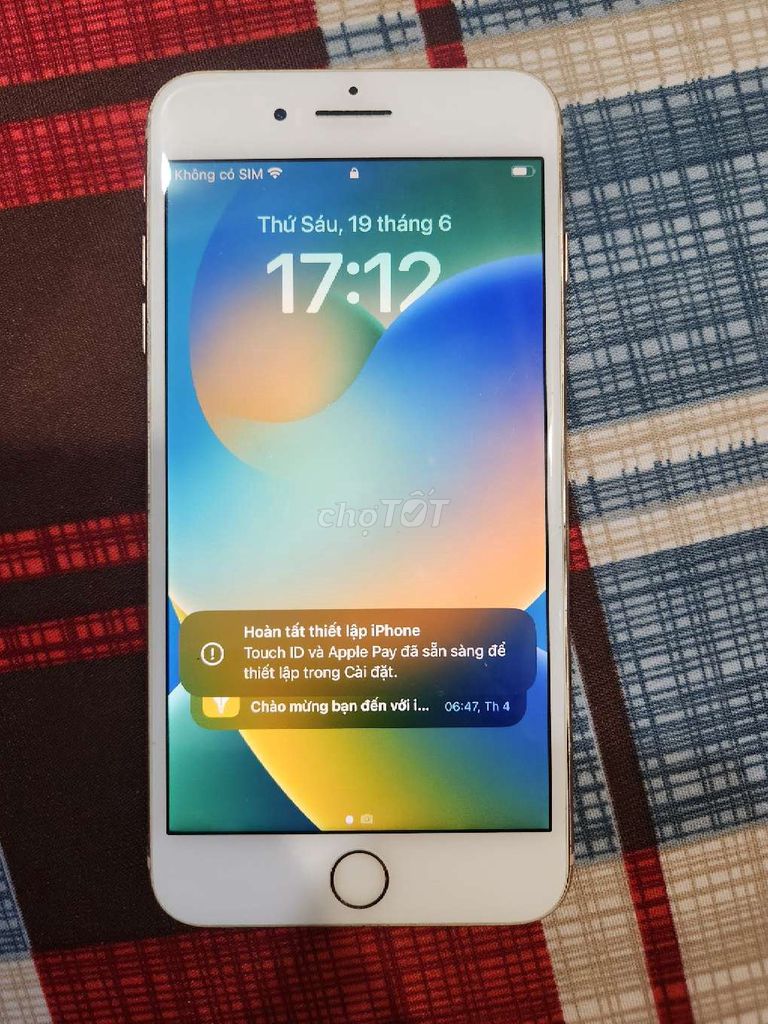 iPhone 8 Plus màu Gold bản quốc tế . Mua bán Điện thoại tại Quận Bình Tân Tp Hồ Chí Minh được đăng bởi Nguyễn Lý Thành Danh hình 1
