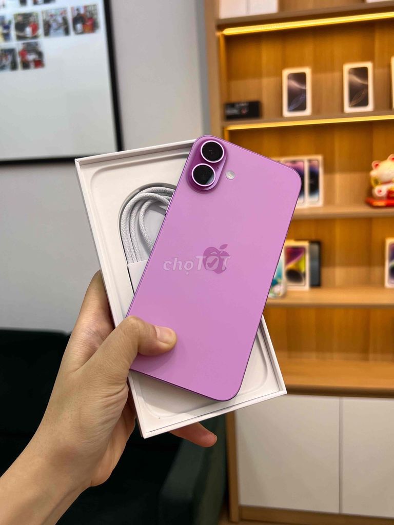 🔥IP 16 Plus 128GB Hồng p100 sạc 12 lần như mới🥰. Mua bán Điện thoại tại Quận Hải An Hải Phòng được đăng bởi Nguyễn Hương Giang hình 1