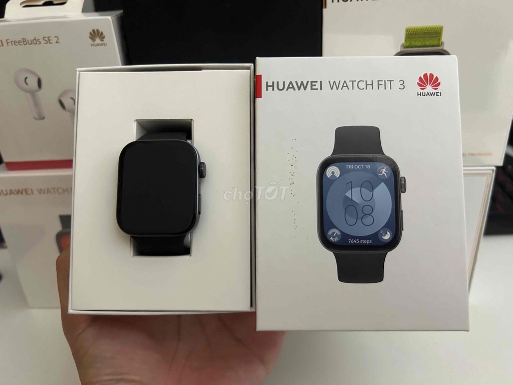 Huawei FIT3 Black. Mua bán Thiết bị đeo thông minh tại Huyện Quế Võ Bắc Ninh được đăng bởi Nguyễn Thế Bình hình 1
