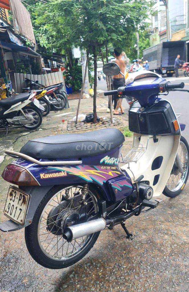Kawasaki Max II Сине-фиолетовый, белый