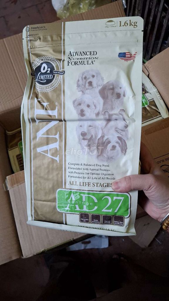 Thức ăn cho chó ANF AD27 1.6kg. Mua bán Phụ kiện, Thức ăn, Dịch vụ tại Quận Hoàng Mai Hà Nội được đăng bởi Thu Sẽ Gầy hình 1