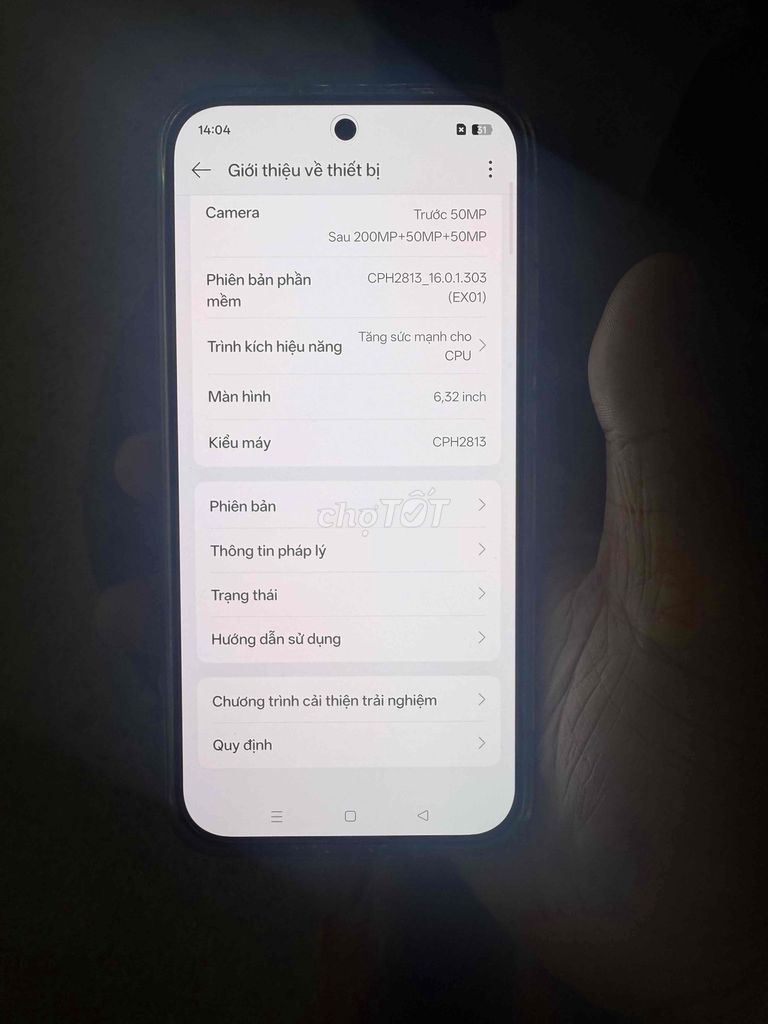 OPPO Reno15 Pro 5G 256GB Trắng. Mua bán Điện thoại tại Quận 12 Tp Hồ Chí Minh được đăng bởi Xích Lô hình 1
