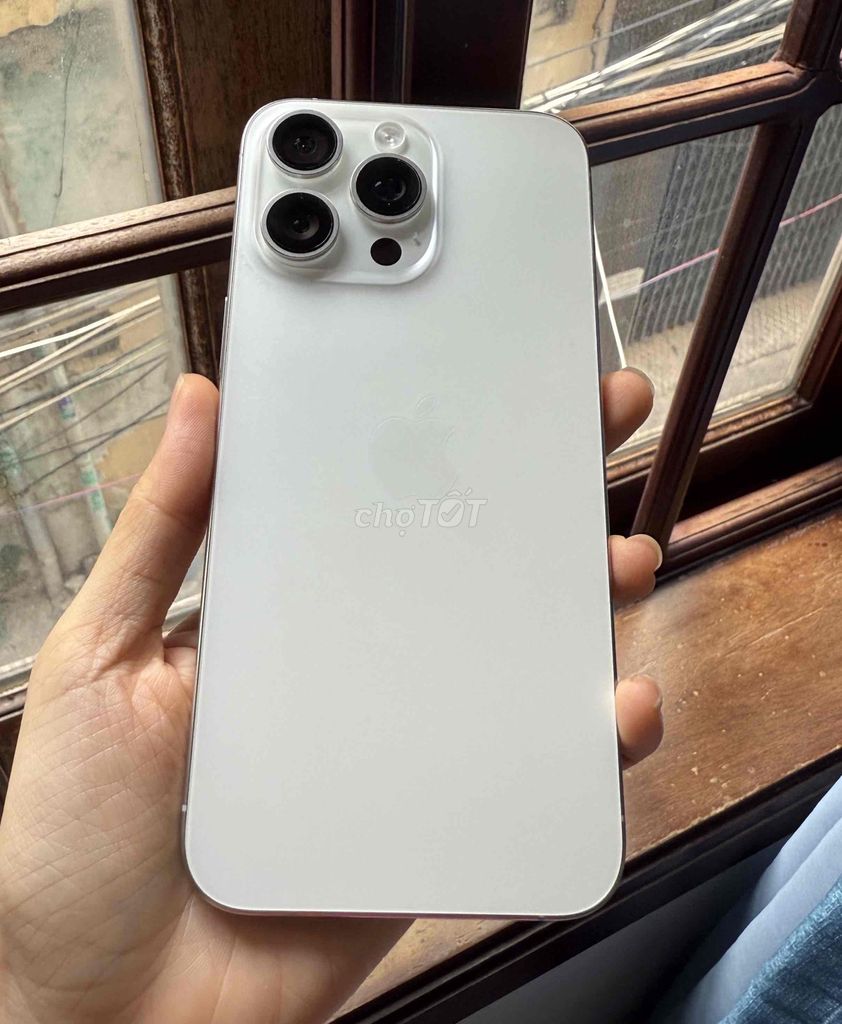 Apple iPhone 15 Pro Max 512GB Trắng. Mua bán Điện thoại tại Quận 4 Tp Hồ Chí Minh được đăng bởi Min hình 1