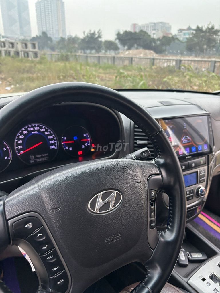 Hyundai Santa Fe 2011 nhập khẩu Mỹ Trắng. Mua bán Ô tô tại Quận Hà Đông Hà Nội được đăng bởi vinhhb hình 12