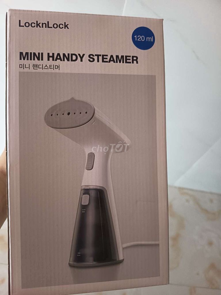 Bàn ủi hơi nước LocknLock Handy Steamer Trắng đen. Mua bán Nội thất, đồ gia dụng khác tại Quận 7 Tp Hồ Chí Minh được đăng bởi tèo hình 1