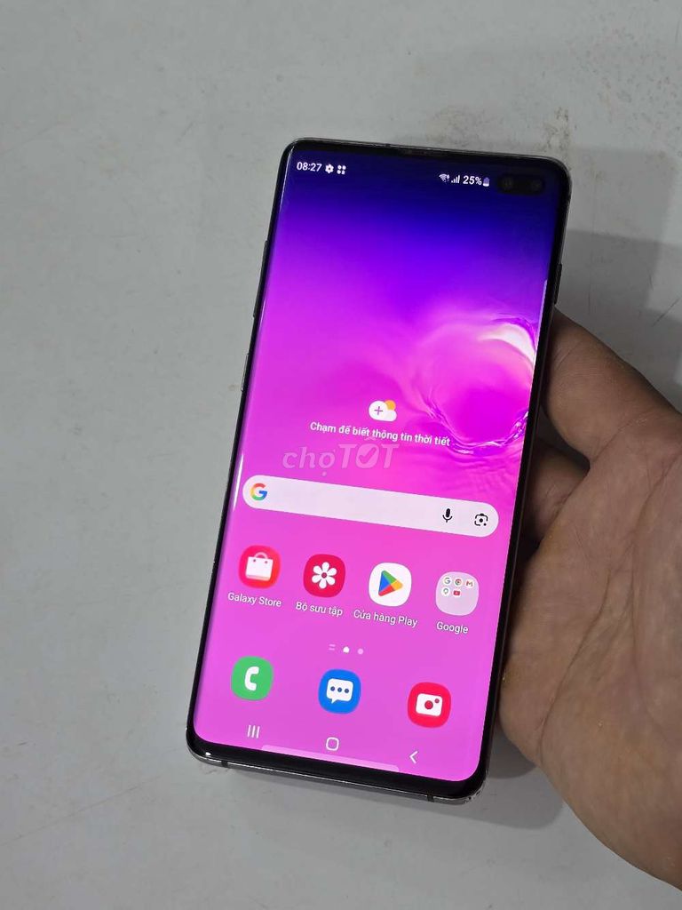 Samsung  S10+ 128GB Trắng 2 sim. Mua bán Điện thoại tại Quận Cầu Giấy Hà Nội được đăng bởi Hùng Phát hình 1