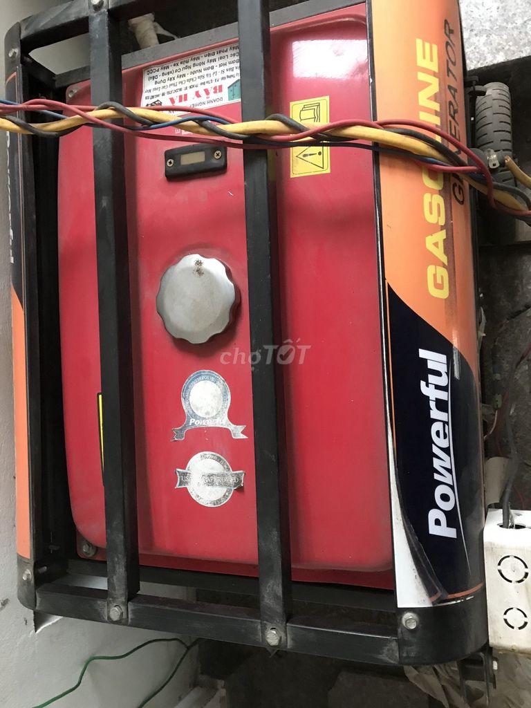 Máy phát điện xăng 7KW. Powerful 8000, còn mới 90%. Mua bán Đồ chuyên dụng, Giống nuôi trồng tại Thành phố Bắc Giang Bắc Giang được đăng bởi Trần Trung Hiếu hình 1