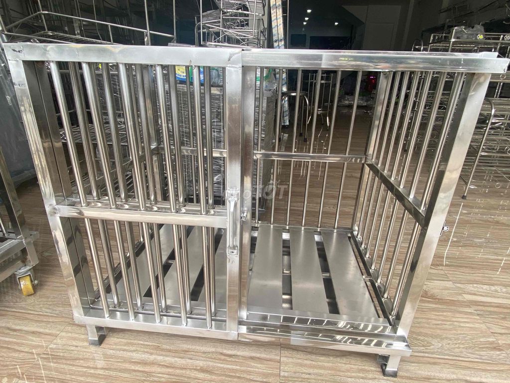 chuồng chó Inox mới 100% ( miễn phí vận chuyển ). Mua bán Phụ kiện, Thức ăn, Dịch vụ tại Huyện Hóc Môn Tp Hồ Chí Minh được đăng bởi ngô văn khương hình 4