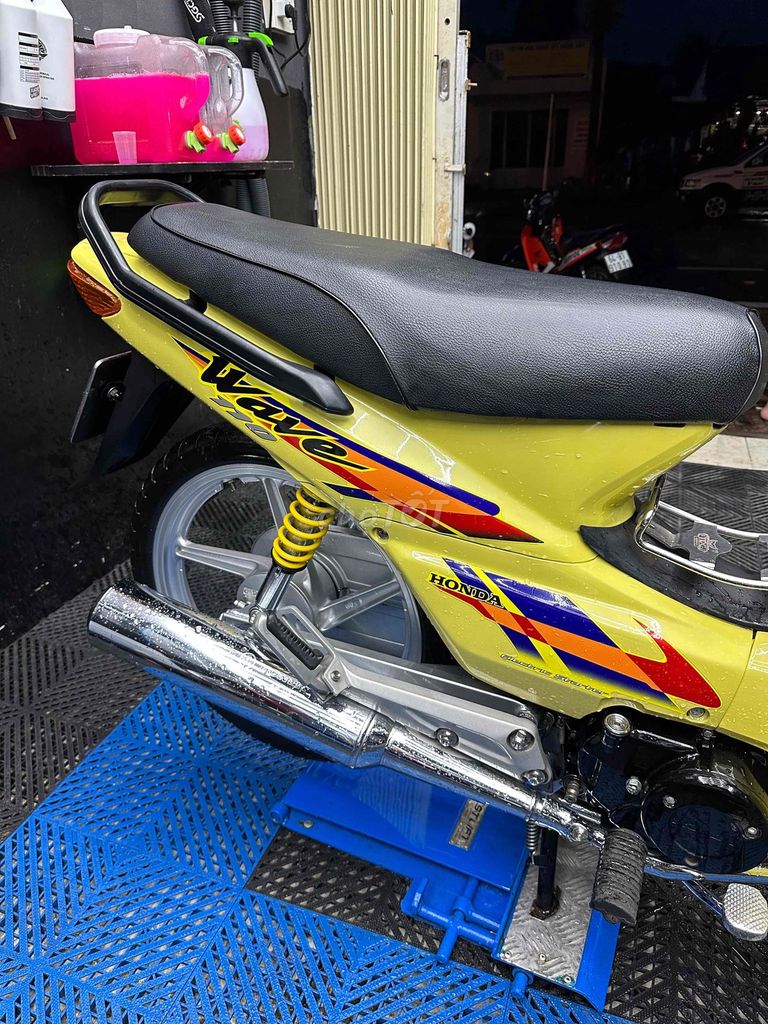 Honda Wave Alpha 110 màu Vàng. Mua bán Xe máy tại Thành phố Vĩnh Long Vĩnh Long được đăng bởi Thanh Tín hình 5