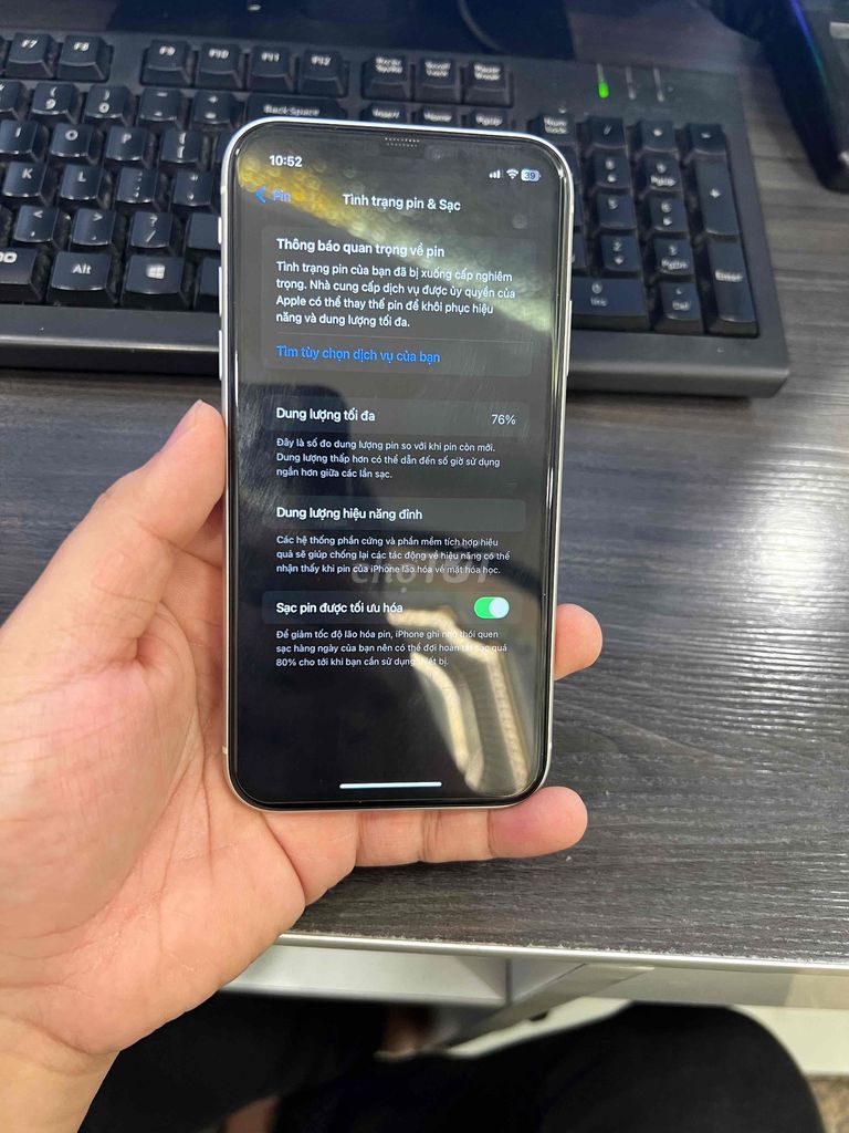 Apple iPhone 11 64GB Trắng VN/A. Mua bán Điện thoại tại Quận Tân Bình Tp Hồ Chí Minh được đăng bởi Hoàng Đức hình 1