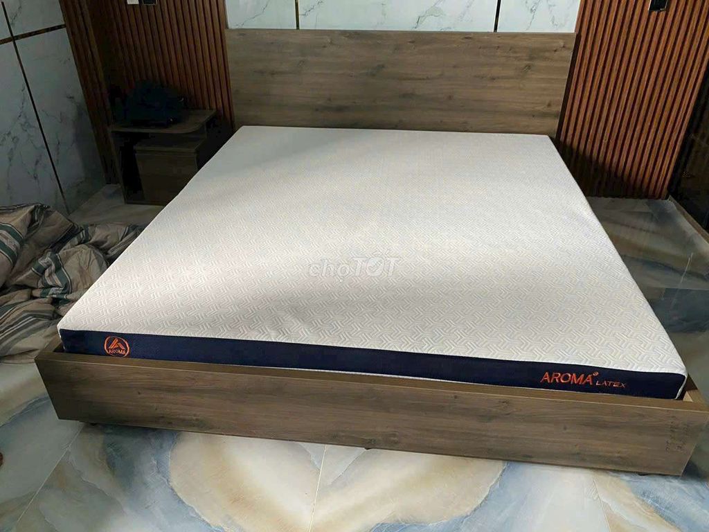 Nệm cao su Aroma Ultra 1m6x2m. Mua bán Giường, chăn ga gối nệm tại Huyện Tháp Mười Đồng Tháp được đăng bởi Nệm Giá Kho Tháp Mười hình 1