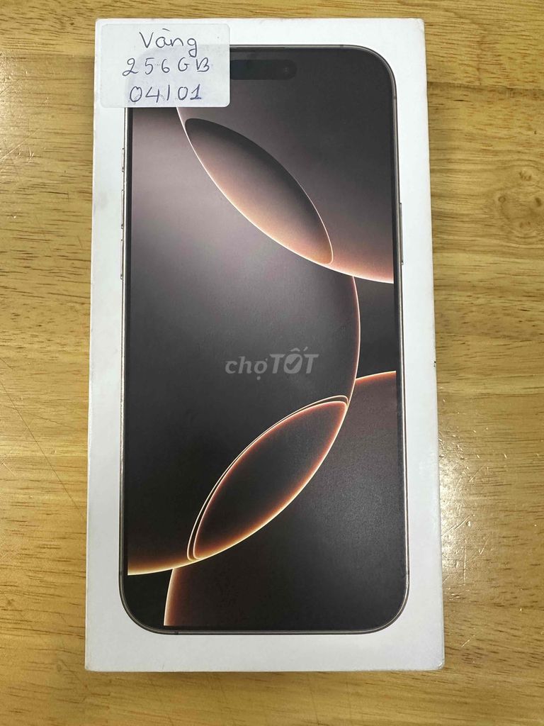 Iphone 16 promax 256gb màu sa mạc