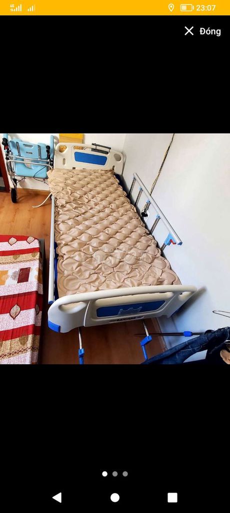 Nệm hơi chống loét Lucass LC-79 Nâu. Mua bán Giường, chăn ga gối nệm tại Quận 3 Tp Hồ Chí Minh được đăng bởi Mỹ  hình 1