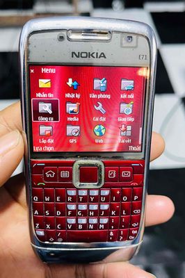 Nokia E71 đỏ zin,xài tốt. Mua bán Điện thoại tại Quận Bình Tân Tp Hồ Chí Minh được đăng bởi VTH Computer