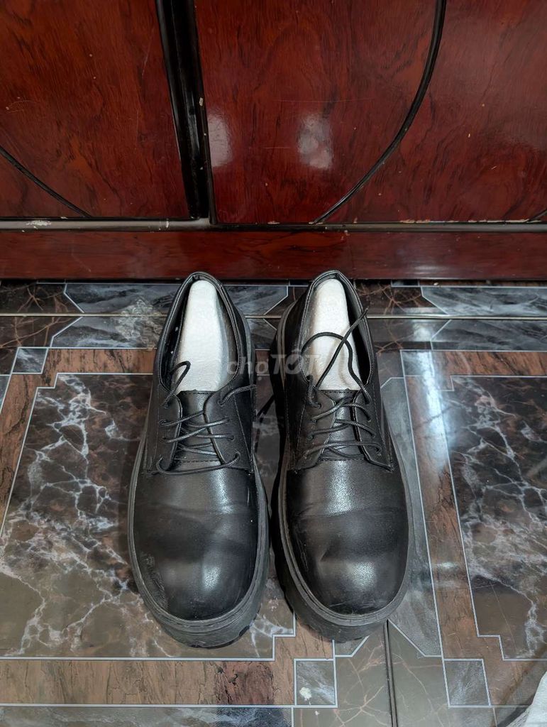 Giày Derby Nam Đen Đế Cao 7cm Size 43 còn rất mới. Mua bán Giày dép tại Thành phố Châu Đốc An Giang được đăng bởi Đức hình 1