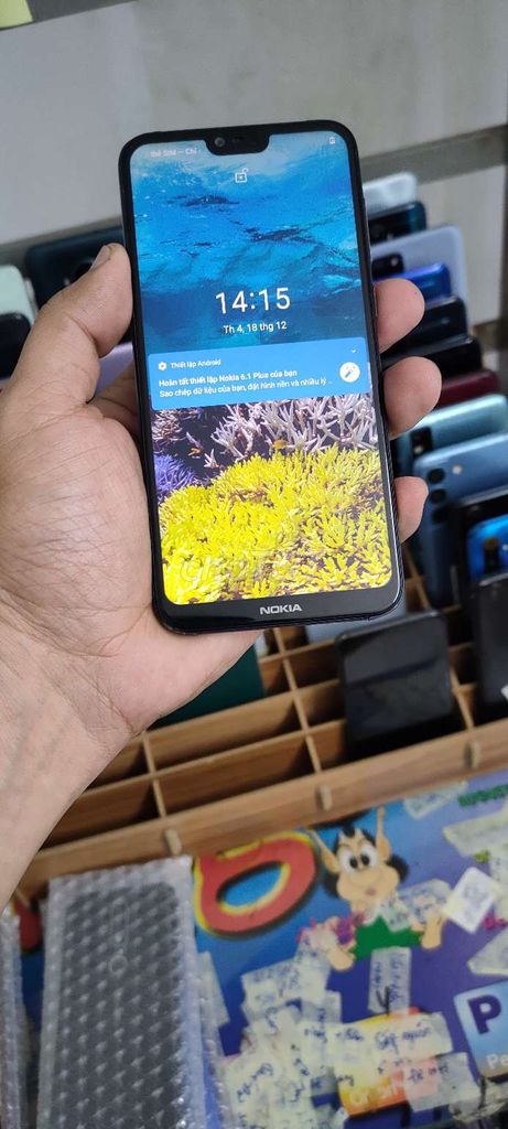 Nokia 6.1 plus, ram 4gb, 64gb. Mua bán Điện thoại tại Quận Gò Vấp Tp Hồ Chí Minh được đăng bởi A LONG   nhận thanh toán THẺ TÍN DỤNG hình 2