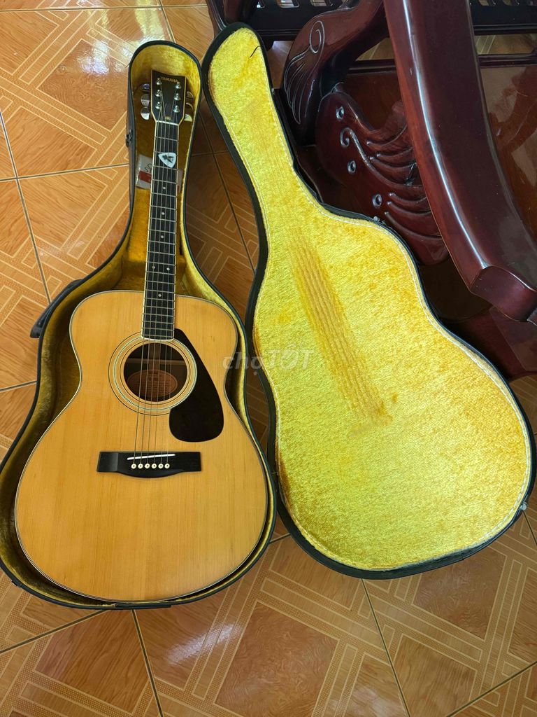 Đàn guitar Yamaha FG-202 Nhật Bản. Mua bán Nhạc cụ tại Thành phố Mỹ Tho Tiền Giang được đăng bởi Huynhcong Ducthuan hình 1