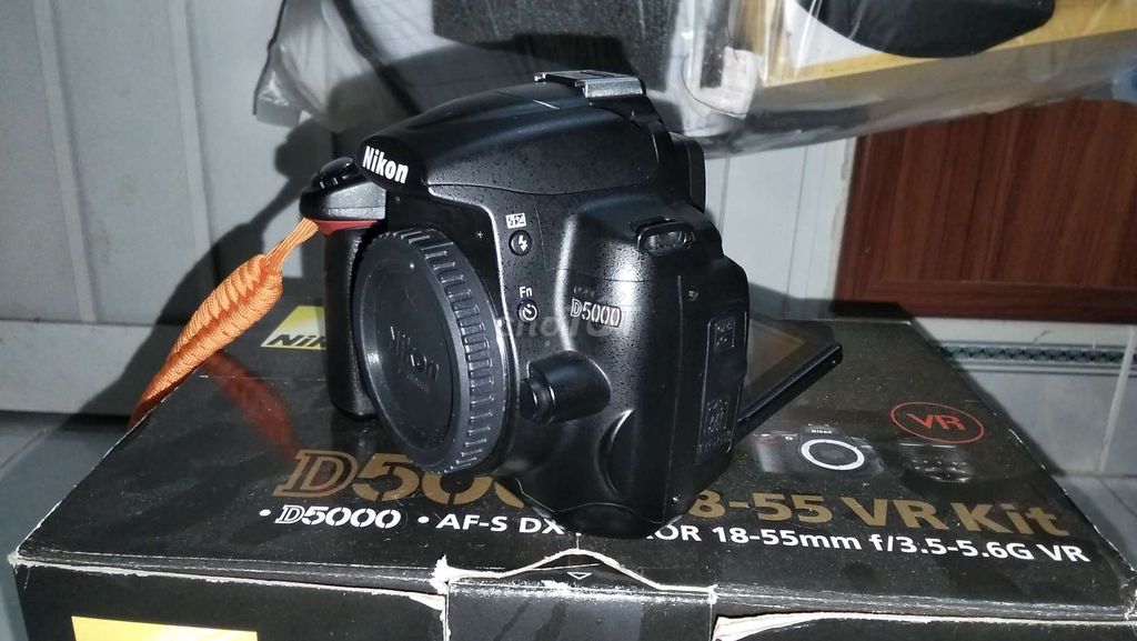 Máy ảnh Nikon D5000 Đen Mới. Mua bán Máy ảnh, Máy quay tại Huyện Hòa Vang Đà Nẵng được đăng bởi Nguyễn Văn Bảo Long hình 1