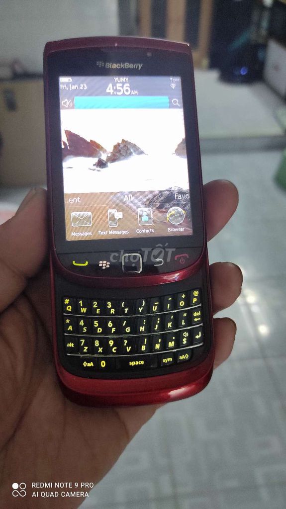 BlackBerry 9800 4GB Đỏ. Mua bán Điện thoại tại Thành phố Thủ Đức Tp Hồ Chí Minh được đăng bởi Tuấn  hình 1
