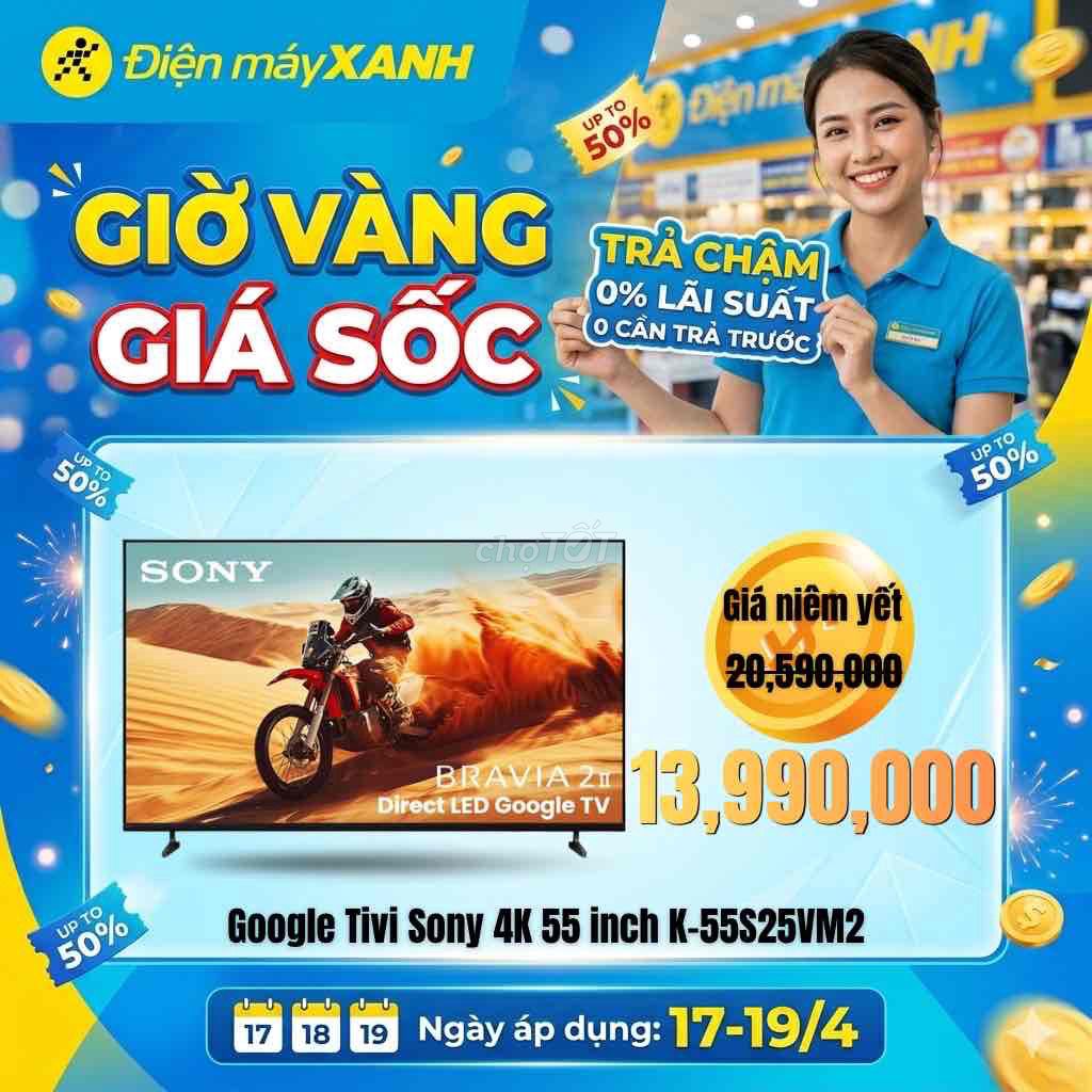 Tivi Sony K-55S25VM2. Mua bán Tivi, Âm thanh tại Quận Liên Chiểu Đà Nẵng được đăng bởi Như Điện Máy  hình 1