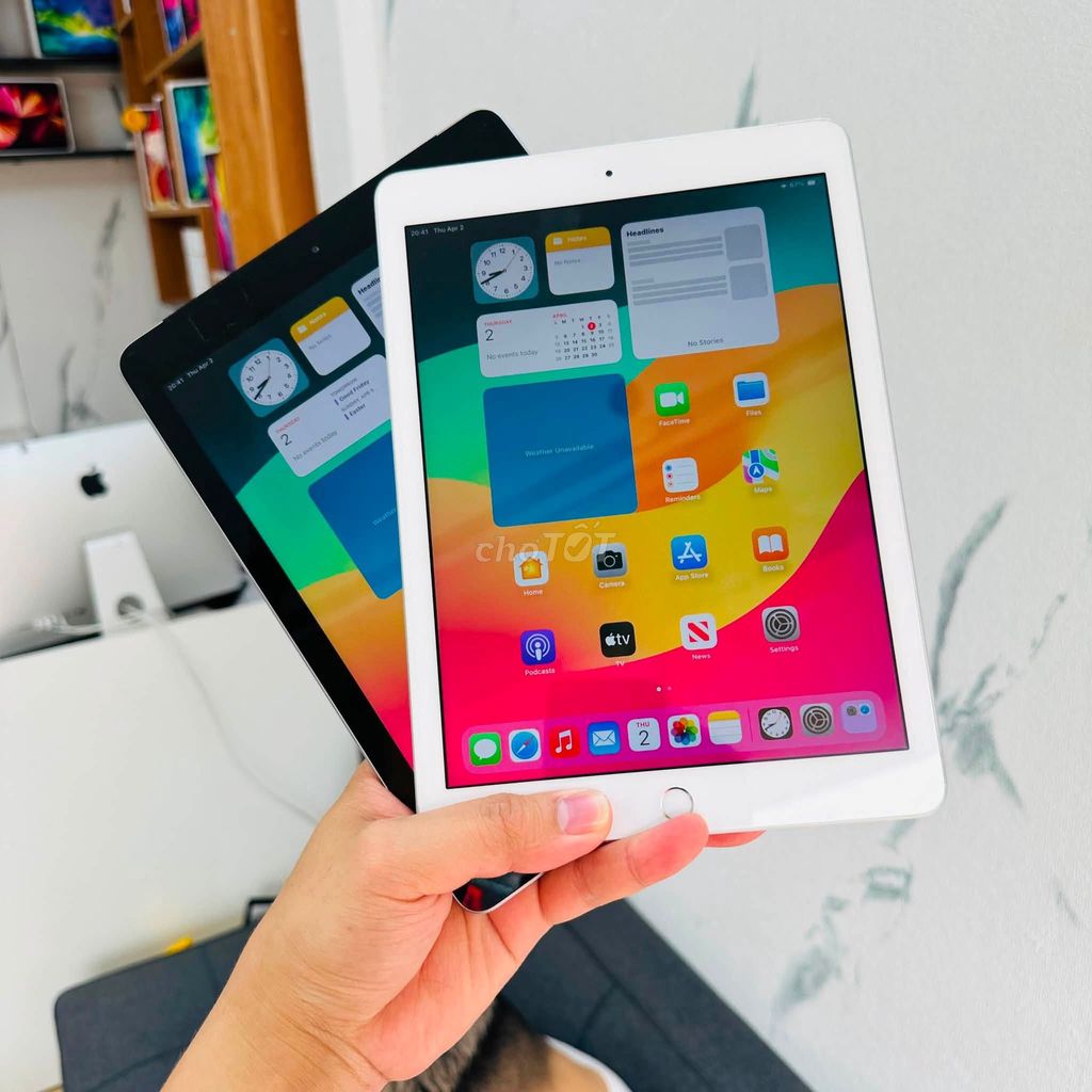Apple iPad Gen 6 128GB Bạc, Vàng hồng. Mua bán Máy tính bảng tại Quận Đống Đa Hà Nội được đăng bởi Hội Đồ Điện Tử hình 1