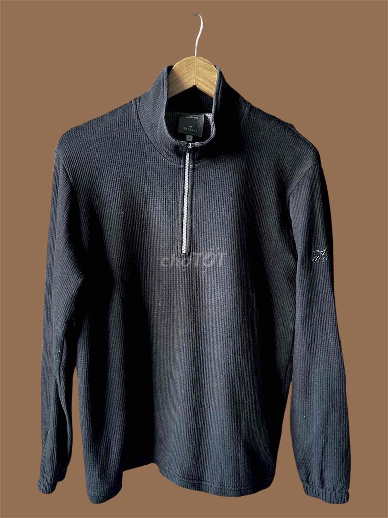 Áo khoác Mizuno Nam Polyester Đen S. Mua bán Quần áo tại Huyện Hàm Tân Bình Thuận được đăng bởi 2hand LCT hình 1