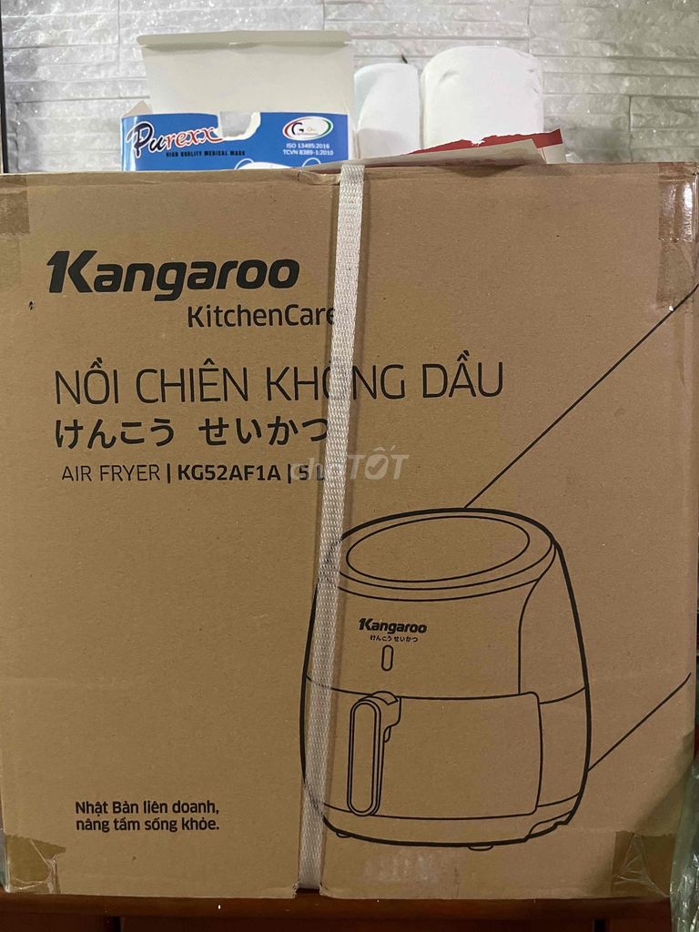 Nồi chiên không dầu 5L Kangaroo KG52AF1A (mới 100%