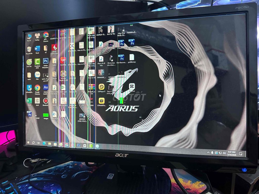 Màn hình máy tính Acer 21-22 inch Hỏng. Mua bán Phụ kiện (Màn hình, Chuột...) tại Quận Hà Đông Hà Nội được đăng bởi Hoàng Quân hình 1
